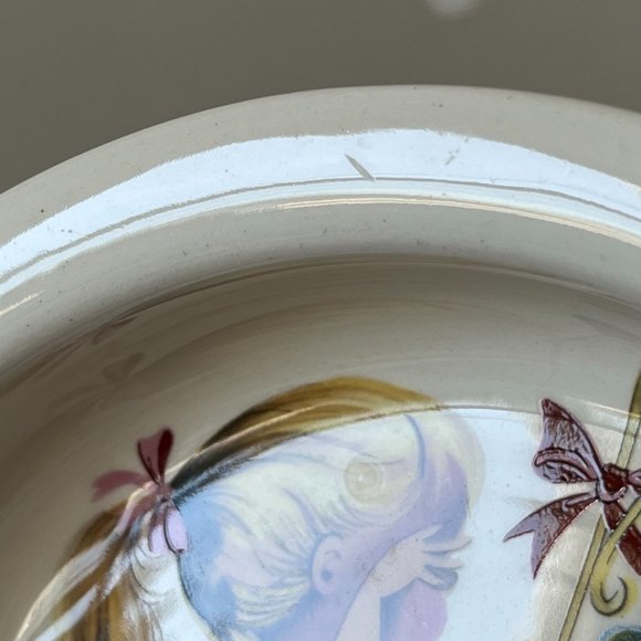 Vintage Little Bo Peep Child's Bowl | Nursery Rhymes by Kelston of New Zealand - Picture 4 of 9